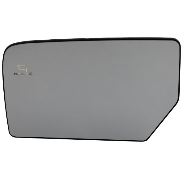 Mirror Glass for Ford Expedition/Lincoln Navigator 2011, Left (Driver), Non-Towing, Heated, without Auto-Dimming & Blind Spot Detection, Replacement