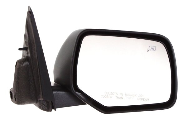 Power Mirror for Ford Escape 2008-2012 Right (Passenger), Manual Folding, Heated, Textured, without Auto Dimming, Blind Spot Detection, Memory, and Signal Light, Replacement