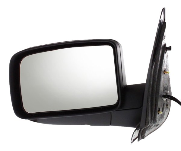 Power Mirror for Ford Expedition 2004-2006, Left (Driver), Non-Towing, Manual Folding, Heated, Paintable, without Auto Dimming, Blind Spot Detection, Memory, and Signal Light, Replacement