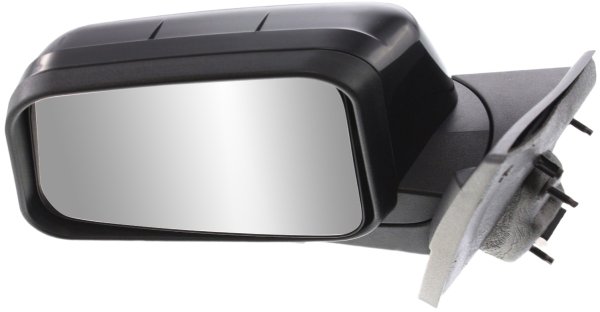 Power Mirror for Ford EDGE 2007, Left (Driver) Side, Manual Folding, Non-Heated, Paintable, Without Auto Dimming, BSD, Memory, and Signal Light, Replacement