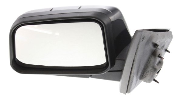 Power Side Mirror for 2008 Ford EDGE, Left (Driver), Manual Folding, Non-Heated, Paintable, w/o Automatic Dimming, Blind Spot Detection, Memory & Signal Light, Replacement