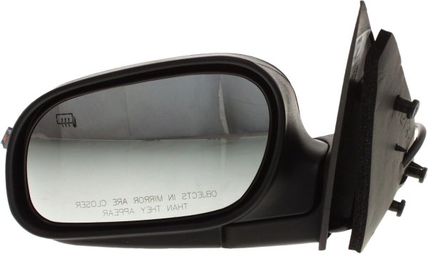 Power Mirror for 2009-2011 Ford Crown Victoria/ Mercury Grand Marquis, Left (Driver), Manual Folding, Heated, Paintable, without Auto Dimming, Blind Spot Detection, Memory, and Signal Light, Replacement