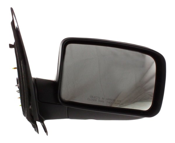Right (Passenger) Side Mirror for Ford Expedition 2005-2006, Non-Towing, Power Adjustable, Manual Folding, Non-Heated, Paintable, without Auto Dimming, Blind Spot Detection, Memory, and Signal Light, Replacement