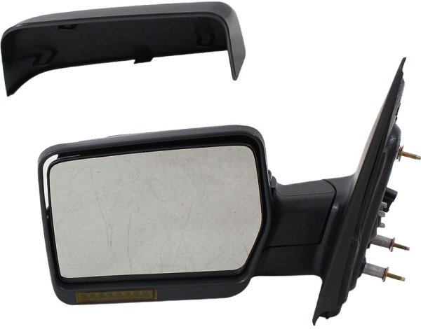 2007 - 2008 Ford F-150 Side View Mirror Assembly / Cover / Glass Replacement - Left (Driver) Side