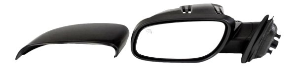Power Mirror for Ford Taurus 2010-2011 SEL Model, Left (Driver), Manual Folding, Heated, Paintable, with Puddle Light, without Memory, Replacement