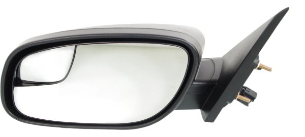 Power Mirror for Ford Taurus 2012-2019, Left (Driver) Side, Manual Folding, Non-Heated, Textured, with Blind Spot Glass, without Memory and Puddle Light, for Police & SE Models, Replacement