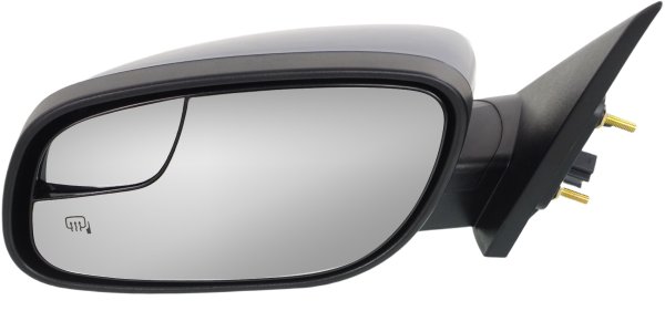 Power Mirror for Ford Taurus SEL Model 2012-2019, Left (Driver), Manual Folding, Heated, Textured, Replacement