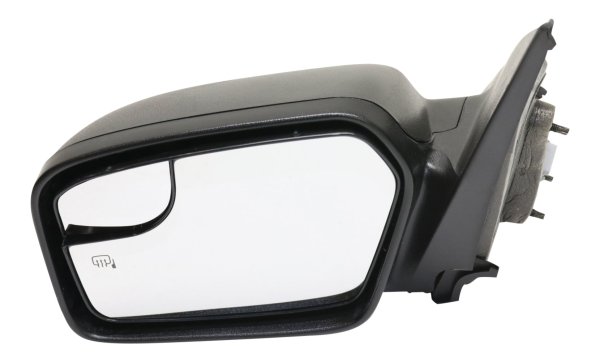 Power Mirror for Ford Fusion 2011-2012, Left (Driver), Non-Folding, Heated, Textured, with Blind Spot Glass, without Puddle Light, Excluding Hybrid Model, Replacement