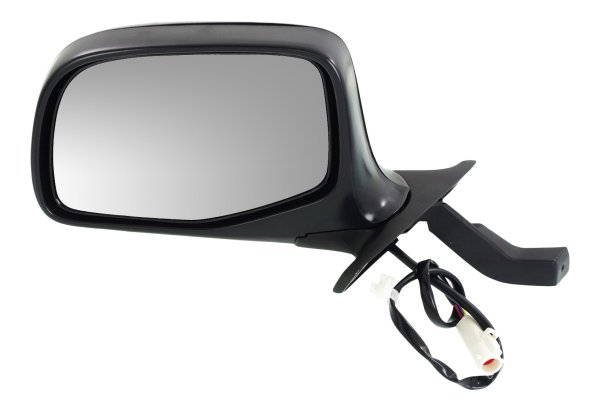 Power Mirror for Ford F-Series 1992-1997 Left (Driver), Non-Towing, Manual Folding, Non-Heated, Chrome, Paddle Style, without Lightning Model and Performance Package, Replacement