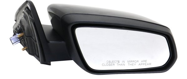 Power Mirror for Ford Mustang 2013-2014, Right (Passenger), Manual Folding, Non-Heated, Paintable, without Blind Spot Detection, Memory, Puddle Light, and Signal Light, Replacement
