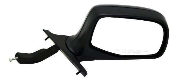 Right (Passenger) Side Mirror for 1992-1997 Ford F-Series, Manual Adjust, Manual Folding, Non-Towing, Non-Heated, Paintable, Paddle Style, Replacement - Fits: F-150, F-250, F-350