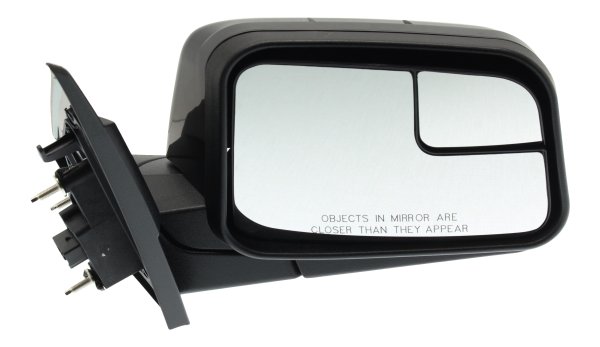 Power Mirror for Ford Edge 2009-2010, Right (Passenger), Manual Folding, Non-Heated, Paintable, with Blind Spot Glass, without Auto Dimming, Memory, and Signal Light, Replacement
