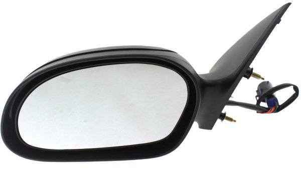 Power Mirror for 2000-2007 Ford Sable/Taurus, Left (Driver), Non-Folding, Non-Heated, Textured, with Puddle Light, Replacement