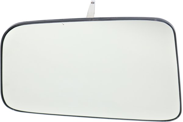 Mirror Glass for Ford Edge 2007-2008, Left (Driver), Non-Heated with Backing Plate, Replacement