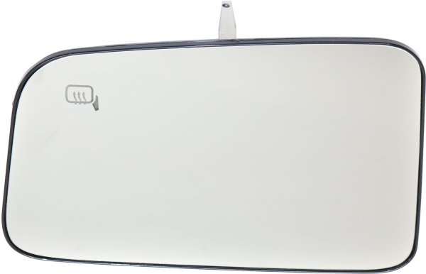 Heated Mirror Glass with Backing Plate for Lincoln MKX 2007-2007, Ford Edge 2007-2008, Left (Driver) Side, Replacement