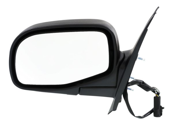 Power Mirror for Ford Explorer 1995-2001/Explorer Sport 2001-2003, Left (Driver), Manual Folding, Non-Heated, Textured, 5-Wires, without Auto Dimming, BSD, Memory, and Signal Light, Replacement