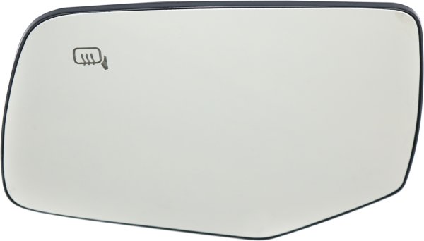 Heated Mirror Glass with Backing Plate for 2008-2009 Ford Escape/Mercury Mariner, Left (Driver) Side, Replacement