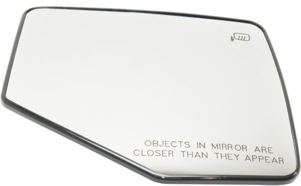 Heated Mirror Glass with Backing Plate for 2006-2010 Ford Explorer/Mercury Mountaineer, Right (Passenger) Side, Replacement