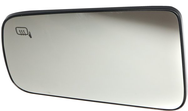 Heated Mirror Glass for 2008-2011 Ford Focus, Left (Driver), with Backing Plate, Suitable for Coupe/Sedan, Replacement