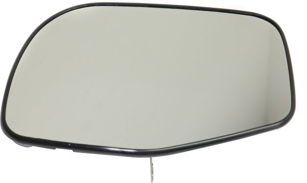 Mirror Glass Replacement for Ford Explorer Sport Trac 2001-2005 / Ford Explorer/Mercury Mountaineer 2002-2005, Left (Driver), Non-Heated, with Backing Plate