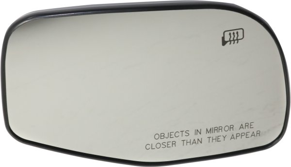Heated Mirror Glass with Backing Plate for 2001-2005 Ford Explorer Sport Trac, 2002-2005 Ford Explorer and Mercury Mountaineer, Right (Passenger) Side, Replacement
