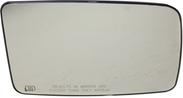 Heated Mirror Glass with Backing Plate for Ford Expedition / Lincoln Navigator 2003-2006, Right (Passenger), Non-Towing, with Convenience Package, Replacement