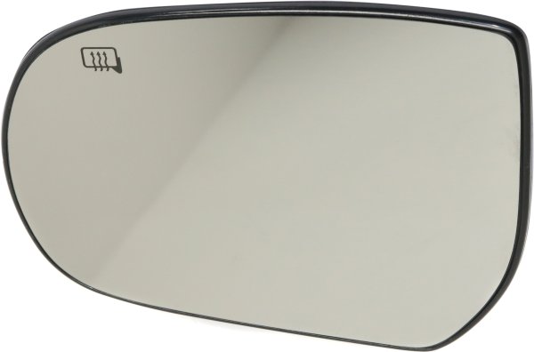 Heated Mirror Glass with Backing Plate for Ford Escape 2001-2007/Mercury Mariner 2005-2007, Left (Driver) Side, Replacement