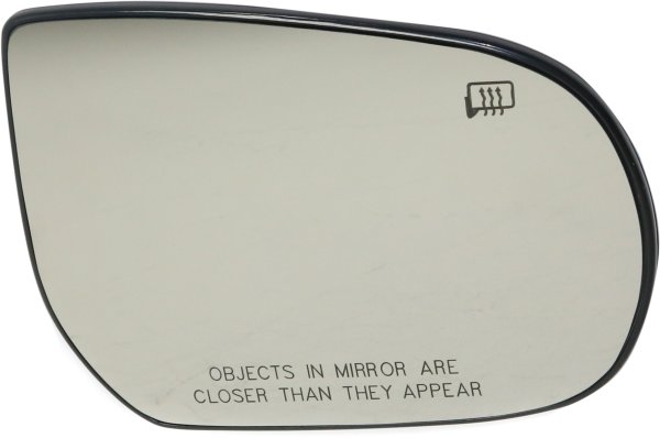 Heated Mirror Glass with Backing Plate for Ford Escape 2001-2007, Mercury Mariner 2005-2007, Right (Passenger) Side, Replacement