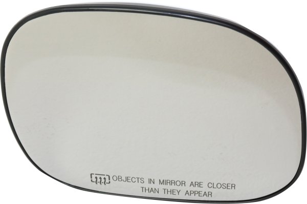 Mirror Glass for Ford Expedition 1997-2002, Right (Passenger) Side, Non-Towing, Heated, without Signal Light, with Backing Plate, Replacement