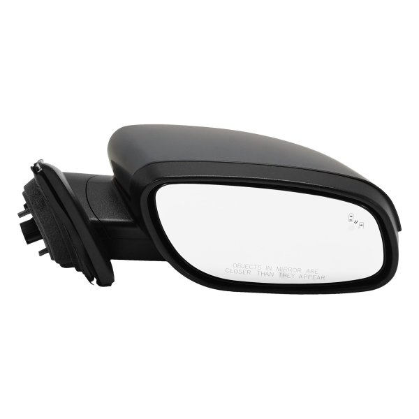 Power Mirror for Ford Taurus 2010-2019 Right (Passenger), Manual Folding, Heated, Paintable with Blind-Spot Detection, Memory, Puddle Light, and Signal Light, Limited/SHO Models, To May 10, 2010, Replacement