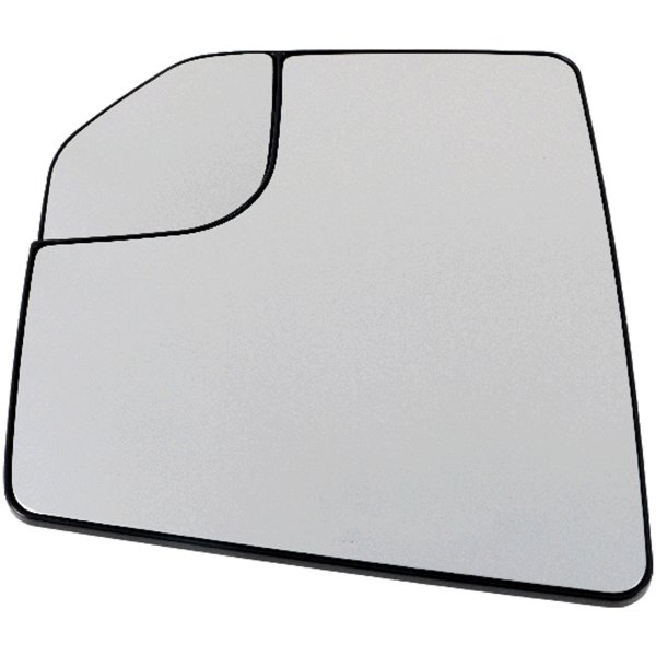 Mirror Glass for Ford F-150 (2015-2020), Left (Driver) Side, Non-Towing, Non-Heated, with Blind Spot Glass, without Memory and Auto-Dimming, Replacement