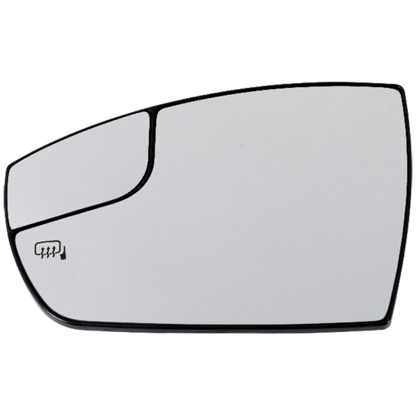Heated Mirror Glass for Ford Escape 2013-2016 / C-MAX 2013-2018, Left (Driver) Side, with Spotter Glass, without Auto-Dimming, Memory, Replacement