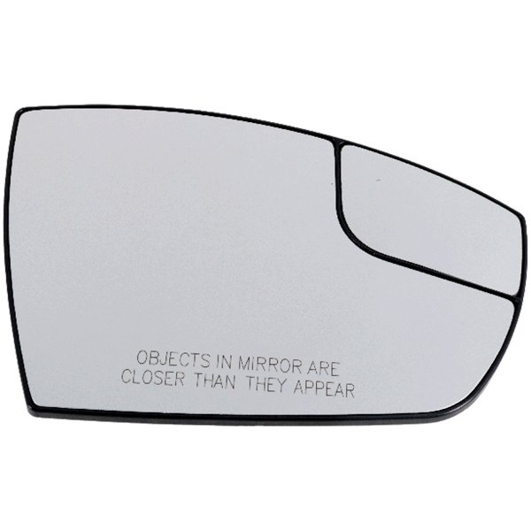 Mirror Glass for Ford Escape 2013-2016, C-Max 2013-2018, Right (Passenger) Side, Non-Heated, with Spotter Glass, without Auto-Dimming, Memory, Replacement