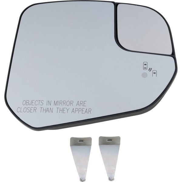2016 - 2022 Ford Transit Connect Side View Mirror Glass - Left (Driver)
