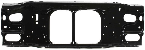 Radiator Support Assembly for 1995-1997 Ford Ranger, Black Steel, Replacement