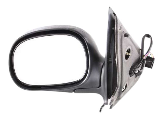 Power Mirror for Ford F-150 2001, Expedition 1998-2002, Left (Driver), Non-Towing, Manual Folding, Non-Heated, Chrome Contour Style, without Auto Dimming, Blind Spot Detection, Memory, and Signal Light, Replacement