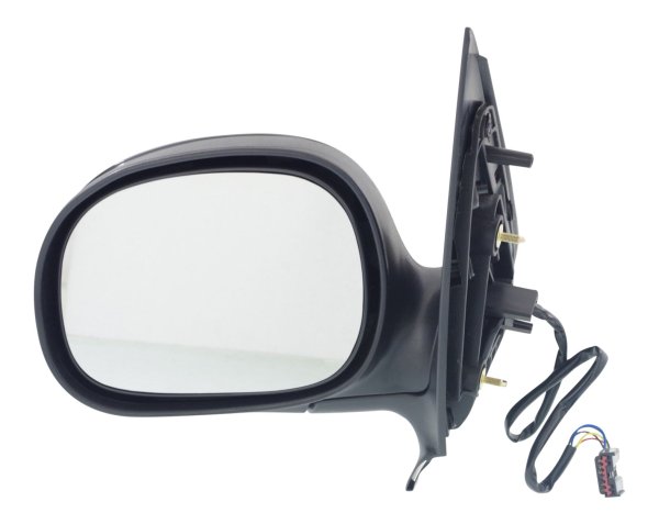 Power Mirror for Ford Expedition 1997-2002, Left (Driver) Side, Non-Towing, Manual Folding, Heated, Paintable, without Signal Light, Replacement