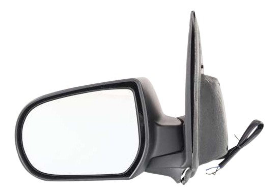 Power Heated Mirror for 2003-2007 Ford Escape/2005-2007 Mercury Mariner, Left (Driver), Manual Folding, Textured, 2nd Design, Replacement