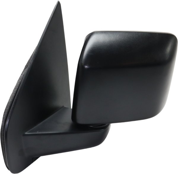 Manual Adjust Mirror for Ford F-150 (2004-2008), Left (Driver), Non-Towing, Manual Folding, Non-Heated, Textured, Paddle Style, Without Auto Dimming, Blind Spot Detection, Memory, and Signal Light, New Body Style, Replacement