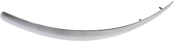 Front Bumper Insert Molding for Ford Windstar 1999-2003, Left (Driver), Plastic, Chrome, Replacement