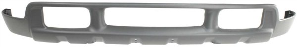 Front Upper Valance for Ford F-Series Super Duty 1999-2004, Excursion 2000-2004, Textured Finish, Excluding XL & Harley-Davidson Models, Replacement