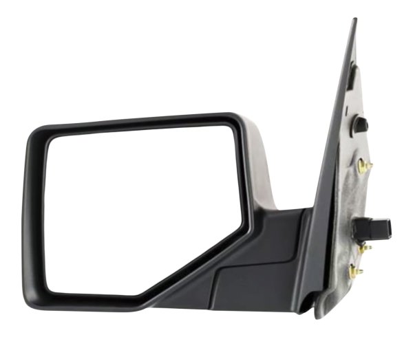 Power Mirror for Ford Explorer 2006-2010, Manual Folding, Non-Heated, Textured, Left (Driver), without Puddle Light, Replacement