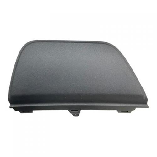Front Bumper Tow Hook Cover for Ford F-150 2021-2023, Left (Driver), Textured, without Tow Hooks, Replacement
