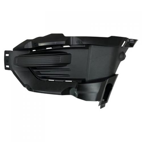 Fog Light Cover for Ford Explorer/Police Interceptor Utility 2020-2022, Left (Driver), Primed (Ready to Paint), Excludes Hybrid Models, Replacement