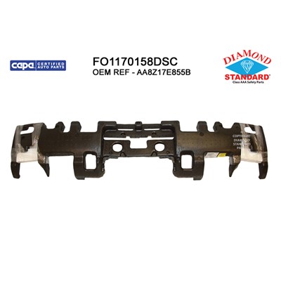 2010 - 2019 Ford Flex Rear Bumper Energy Absorber