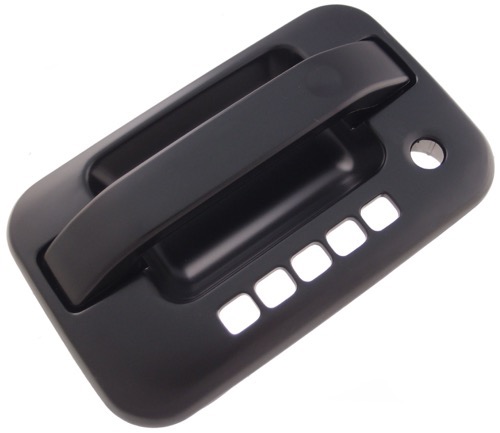 Exterior Front Left (Driver) Door Handle Outer for 2007 - 2008 Ford F-150, without Keyless Entry, Paint to Match, Replacement;  8L3Z1522405CB