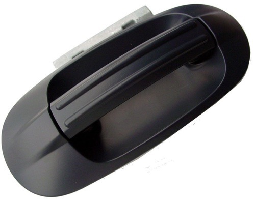 Outer Front Door Handle for 2003 - 2006 Ford Expedition, Right (Passenger) Side, Smooth Finish, Black - Paint to Match,  9L1Z7822404BAPTM, Replacement