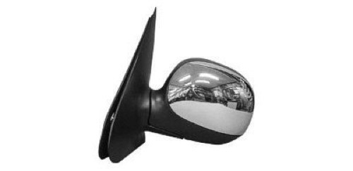 Outside Rear View Mirror Assembly for 1997 Ford Expedition, Left (Driver) Side, Non-Heated, Without Signal Light, Bright, Cover/Glass Replacement,  F75Z17683AAB