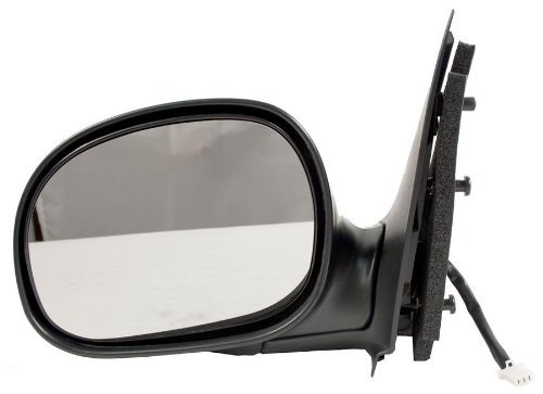 2002 - 2004 Ford F-150 Side View Mirror Assembly / Cover / Glass Replacement - Left (Driver) Side - (Standard Cab Pickup + Extended Cab Pickup)