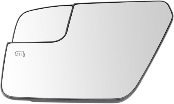 2021 - 2024 Ford F-150 Side View Mirror Glass - Left (Driver)